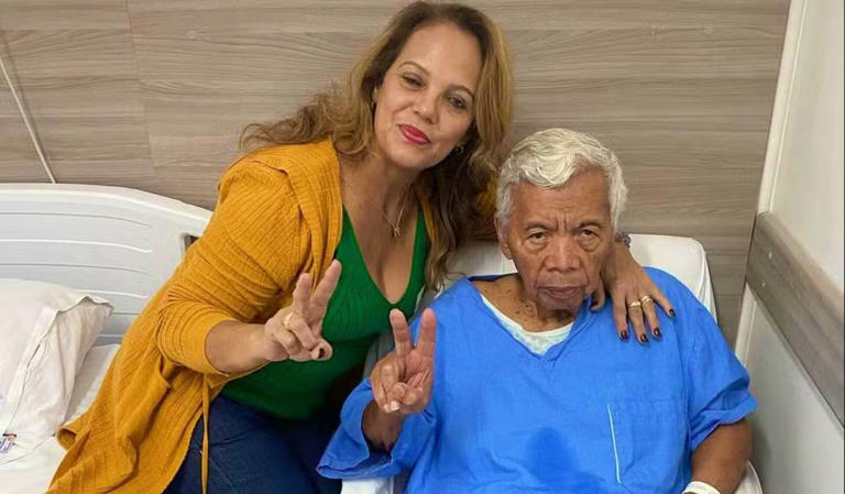 Janilda Nogueira e Roque. Foto: Reprodução/Instagram
